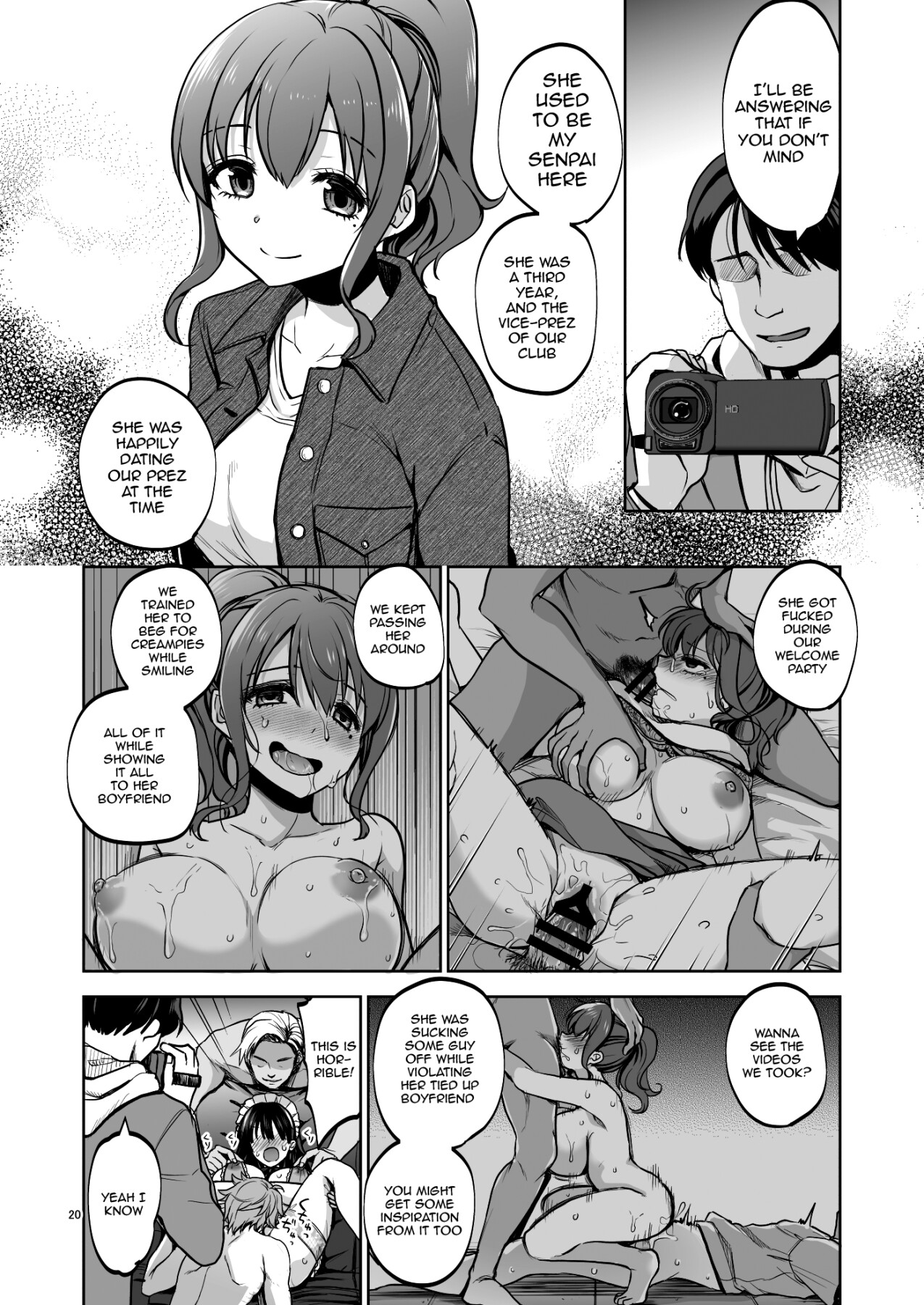 Hentai Manga Comic-Disgraced Memories 2 -Stained Down To The Heart--Read-19